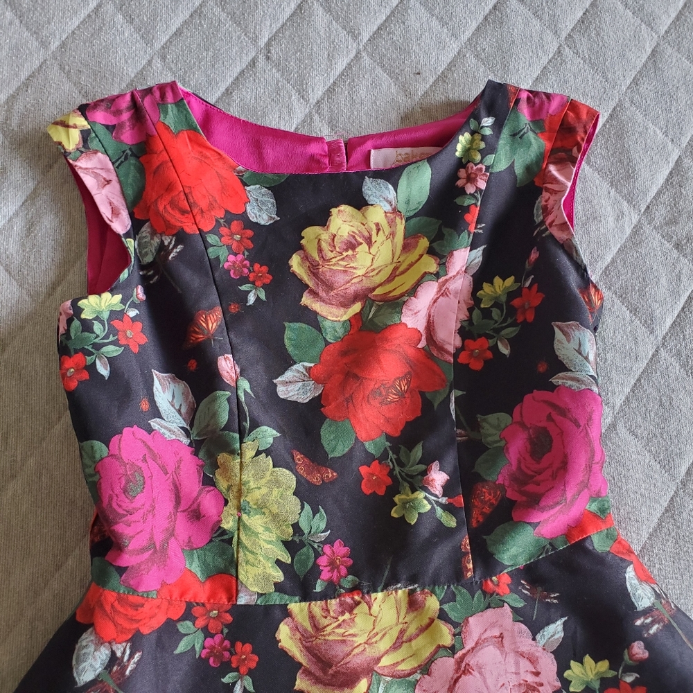 Baker by Ted Baker girls floral dress
 Size 7 - Picture 4 of 12